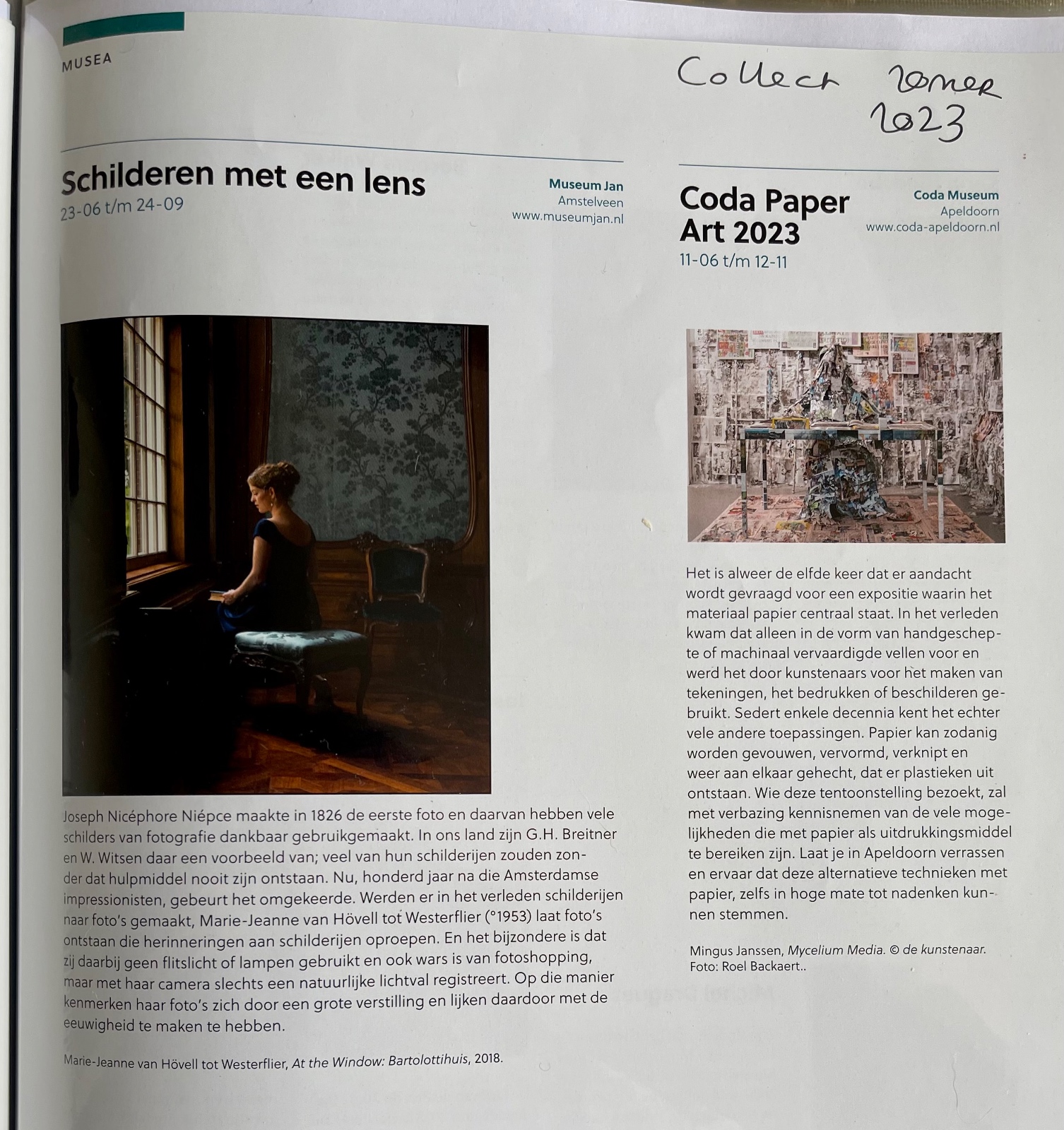 Collect Magazine zomer 2023